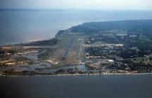 1958 Arrival over RAF Changi - first time for me.