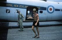 1965 RAF Kuching - Frank Roach on completion of a supply drop mission