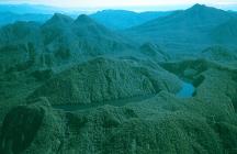 A high lake in the central range of Bougainville Island