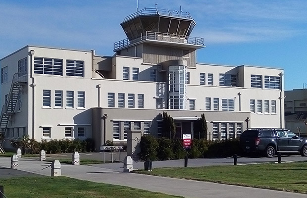 2019 Reunion at Wigram: The Control Tower, a sad relic of better years