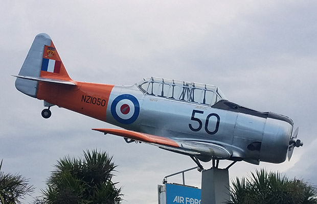 2019 RNZAF Harvard for Museum display only