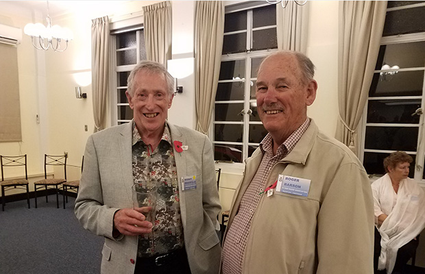 2019 Reunion at AirForce Museum: Rod Bracefield & Roger Barson