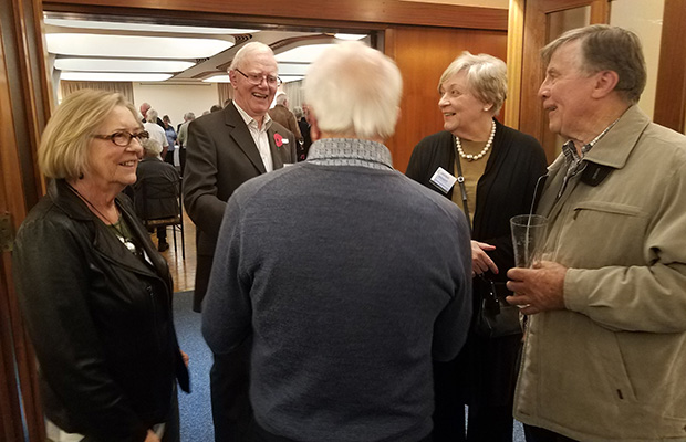 2019 Reunion at AirForce Museum: Sandra, Neil Barr & Gary Wright