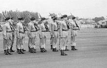 Passing Out Parade for the Aircrew Cadets of No. 25 Wings Course: RNZAF Base Wigram - March 1957