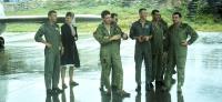 1967, at USAF Base Kadena, Okinawa: Dave Geddes, Hugh Francis, Pete Hughan, John Cotton and two USAF F-104 pilots